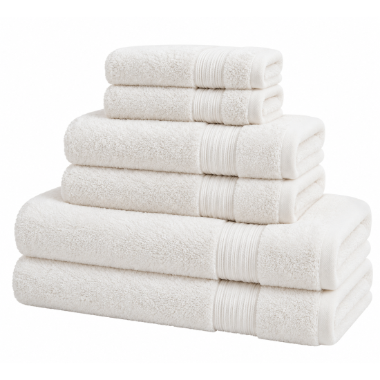 Premium 7A Antibacterial Hotel Bath Towel Set - Super Absorbent, 100% Cotton, Soft & Quick-Drying for Adults