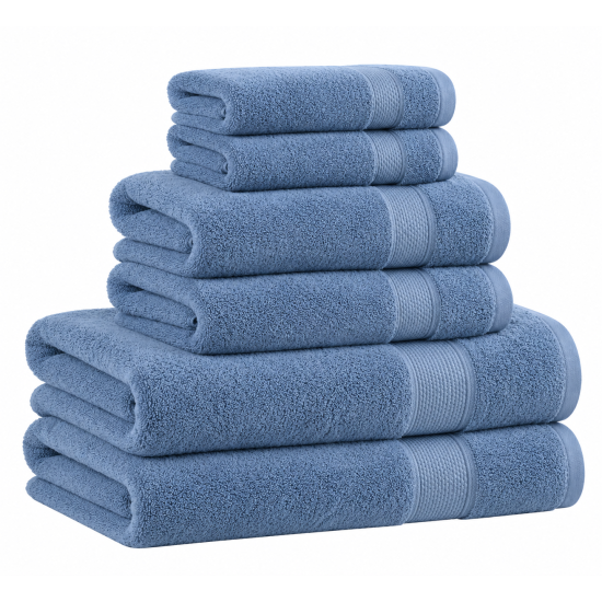 Premium 7A Anti-Bacterial Bath Towel Set - Extra Large, Ultra Absorbent, Quick-Dry & Lint-Free