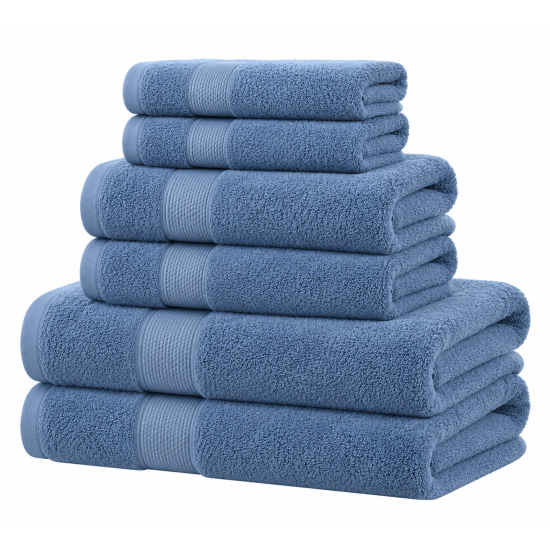 Premium 7A Anti-Bacterial Bath Towel Set - Extra Large, Ultra Absorbent, Quick-Dry & Lint-Free