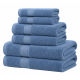 Premium 7A Anti-Bacterial Bath Towel Set - Extra Large, Ultra Absorbent, Quick-Dry & Lint-Free