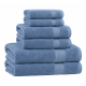 Premium 7A Anti-Bacterial Bath Towel Set - Extra Large, Ultra Absorbent, Quick-Dry & Lint-Free