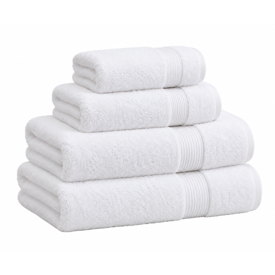 Premium Cotton Bath Towel Set: Extra Large, Ultra Absorbent, Hotel Quality White Towels