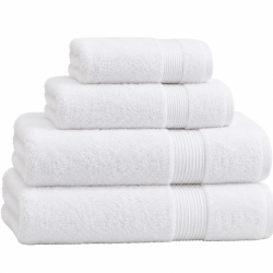 Premium Cotton Bath Towel Set: Extra Large, Ultra Absorbent, Hotel Quality White Towels