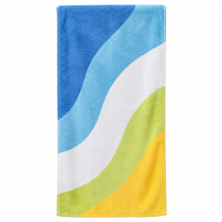 35*75cm Microfiber Embroidered Sports Towel Youthful Vitality Multicolor Towel Gym Sweat-absorbent Sports Towel