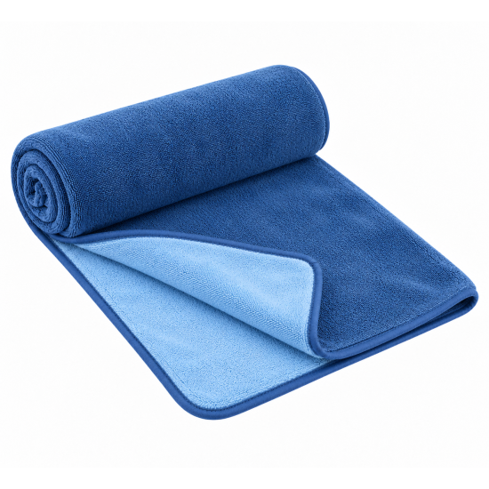 Quick-Dry Sports Towel with Double-Sided Fleece – Ultra-Fine Fiber Beach & Gym Towel