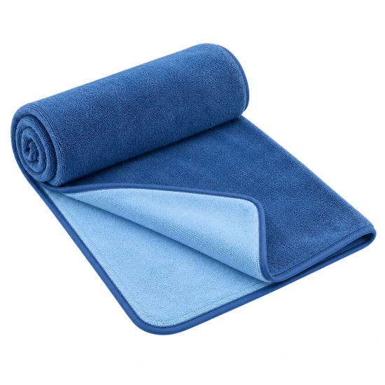 Quick-Dry Sports Towel with Double-Sided Fleece – Ultra-Fine Fiber Beach & Gym Towel