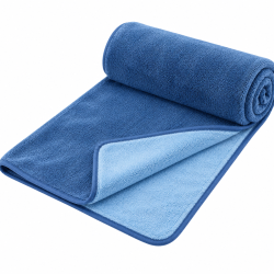 Quick-Dry Sports Towel with Double-Sided Fleece – Ultra-Fine Fiber Beach & Gym Towel