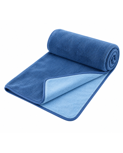 Quick-Dry Sports Towel with Double-Sided Fleece – Ultra-Fine Fiber Beach & Gym Towel