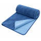 Quick-Dry Sports Towel with Double-Sided Fleece – Ultra-Fine Fiber Beach & Gym Towel