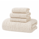 Premium Air-Cotton Gauze Towel & Washcloth Set – Pure Cotton, Crinkled Texture, Ultra-Soft & Skin-Friendly Bath Towel