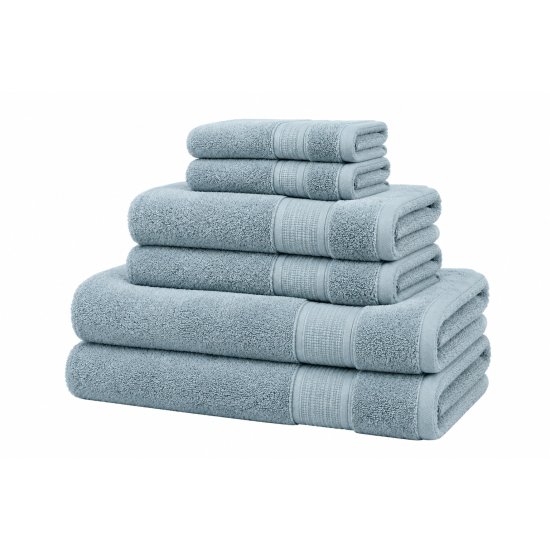 Antibacterial Cotton Towel Set - Ultra Absorbent Face & Bath Towels for Adults
