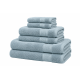 Antibacterial Cotton Towel Set - Ultra Absorbent Face & Bath Towels for Adults