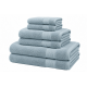 Antibacterial Cotton Towel Set - Ultra Absorbent Face & Bath Towels for Adults