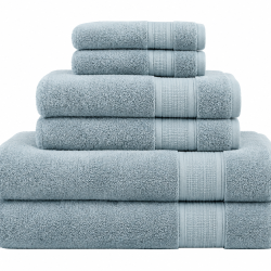 Antibacterial Cotton Towel Set - Ultra Absorbent Face & Bath Towels for Adults
