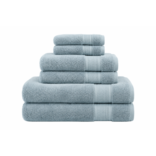 Antibacterial Cotton Towel Set - Ultra Absorbent Face & Bath Towels for Adults