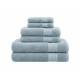 Antibacterial Cotton Towel Set - Ultra Absorbent Face & Bath Towels for Adults