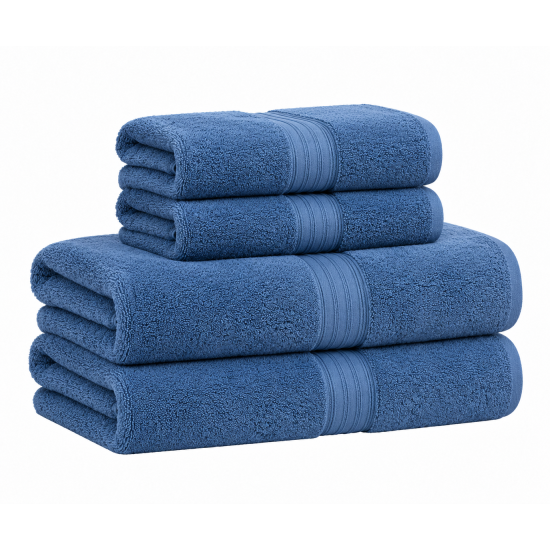 Premium Cotton Towel Set: Ultra-Absorbent, Quick-Dry Bath and Face Towels for Men