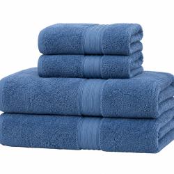Premium Cotton Towel Set: Ultra-Absorbent, Quick-Dry Bath and Face Towels for Men